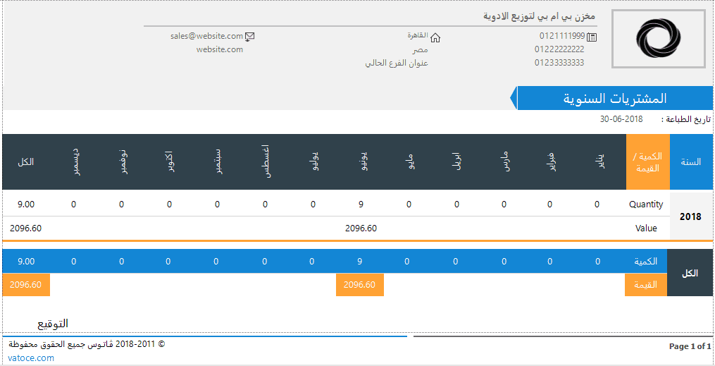 تقرير المشتريات السنوية ، برنامج فارما اب PharmaUp لادارة الصيدليات ومخازن الادوية برنامج سلز اب برنامج مبيعات ، برنامج حسابات ، برنامج محاسبة ، برنامج كاشير ، برنامج نقاط البيع ، برنامج الصيدليات ومخازن الادوية ، برنامج ادارة الصيدليات ومخازن الادوية ، برنامج صيدلية ، برنامج مخازن ، برنامج جرد ، برنامج مراقبة المخزون ، برنامج SalesUp