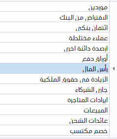  اضافة ايراد الايرادات سيلز اب فاتوس